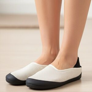 MAHABIS Summer Slipper Shoe Removable Sole Woven Upper US Sz 7